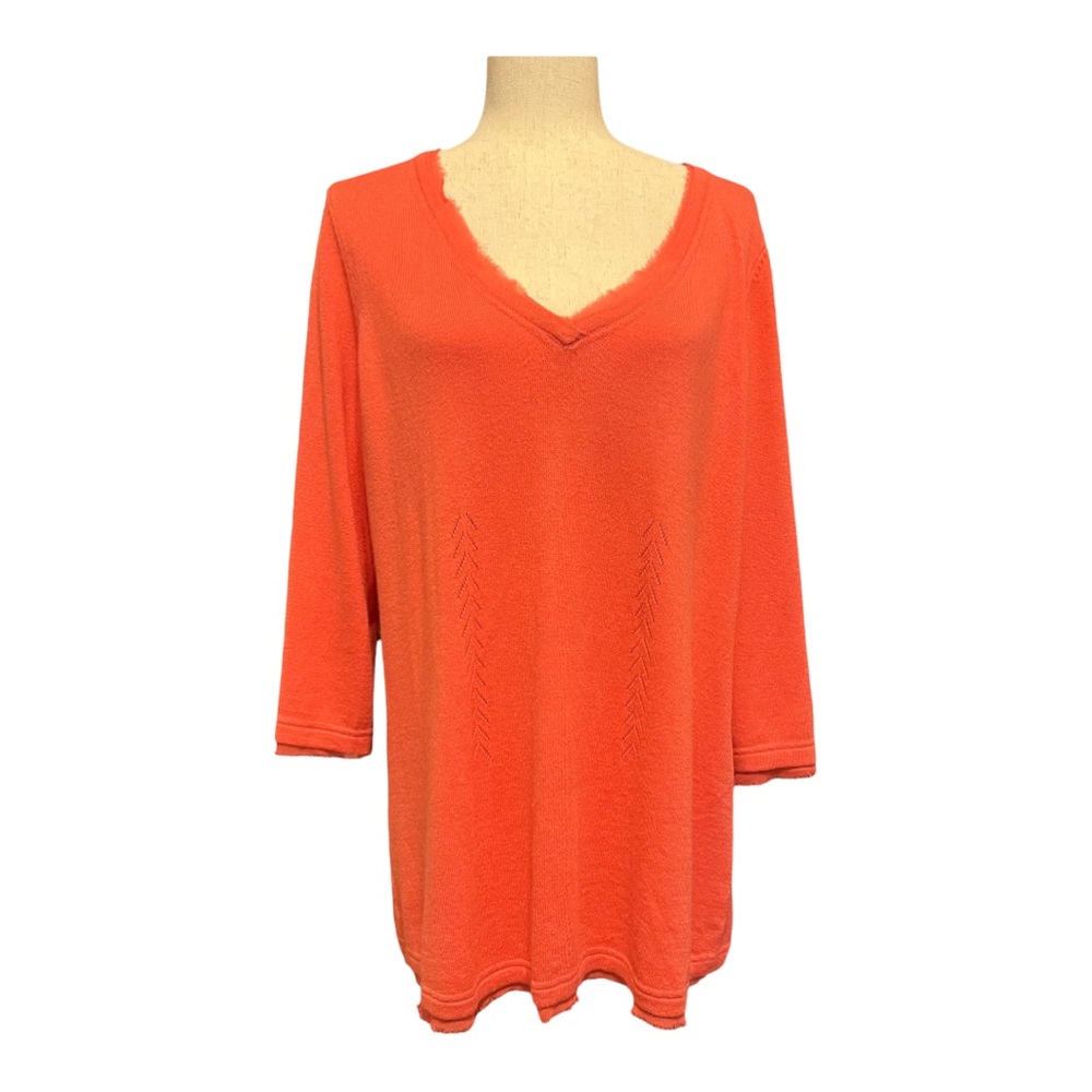 Sumptuous Soft Surroundings Sweater, size L.  You wouldn’t swear it was cashmere